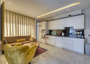 Трёхкомнатная квартира 2+1 в жилом комплексе в районе Махмутлар