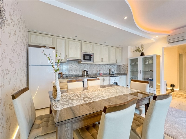 Трёхкомнатная квартира 2+1 с тёплыми полами и развитой инфраструктурой в районе Махмутлар