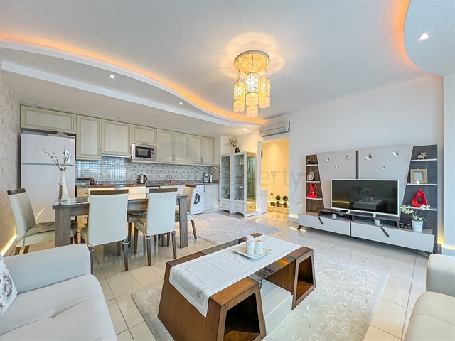 Трёхкомнатная квартира 2+1 с тёплыми полами и развитой инфраструктурой в районе Махмутлар