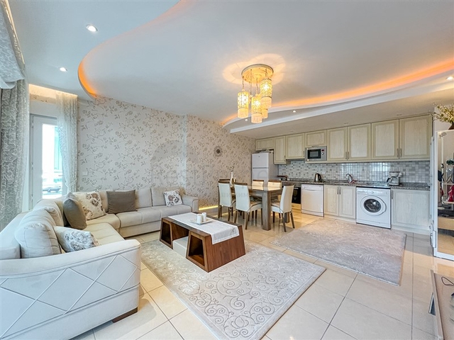 Трёхкомнатная квартира 2+1 с тёплыми полами и развитой инфраструктурой в районе Махмутлар