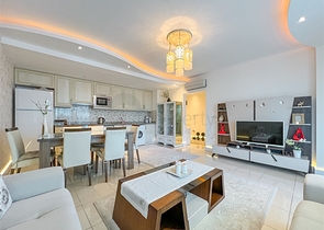 Трёхкомнатная квартира 2+1 с тёплыми полами и развитой инфраструктурой в районе Махмутлар