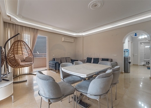 Трёхкомнатная квартира 2+1 с мебелью в центре района Махмутлар