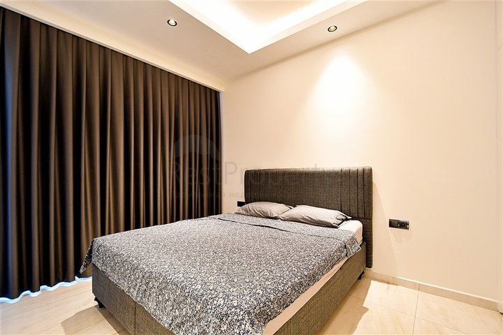 Двухкомнатная квартира 1+1 с современной инфраструктурой в районе Махмутлар