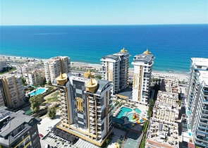 Двухкомнатная квартира 1+1 с современной инфраструктурой в районе Махмутлар