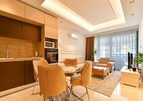 Двухкомнатная квартира 1+1 с современной инфраструктурой в районе Махмутлар