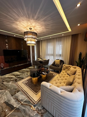 Трёхкомнатная квартира 2+1 с продуманной планировкой в районе Оба