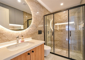 Четырёхкомнатный пентхаус 3+1 с террасой в районе Оба