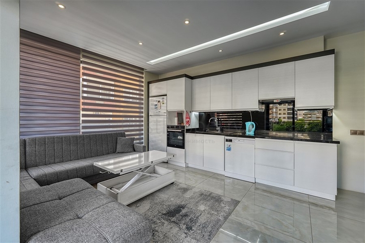 Двухкомнатная квартира 2+1 в районе Махмутлар