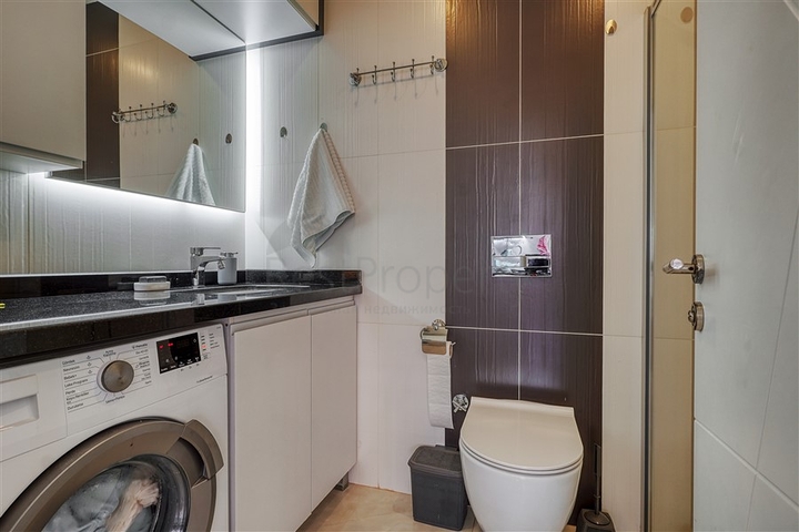 Двухкомнатная квартира 2+1 в районе Махмутлар