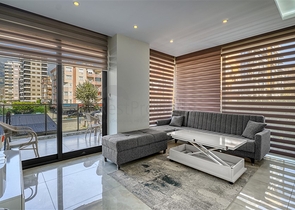 Двухкомнатная квартира 2+1 в районе Махмутлар