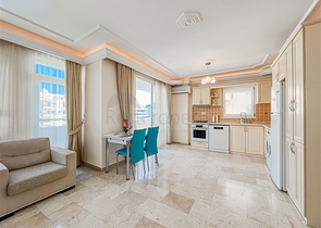 Трёхкомнатная квартира 2+1 с мебелью и развитой инфраструктурой в районе Махмутлар