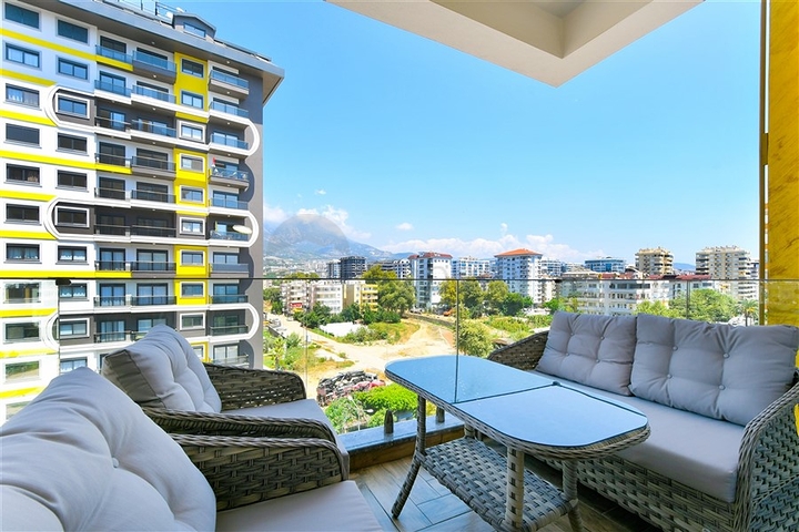 Двухкомнатная квартира 1+1 с современной инфраструктурой в районе Махмутлар