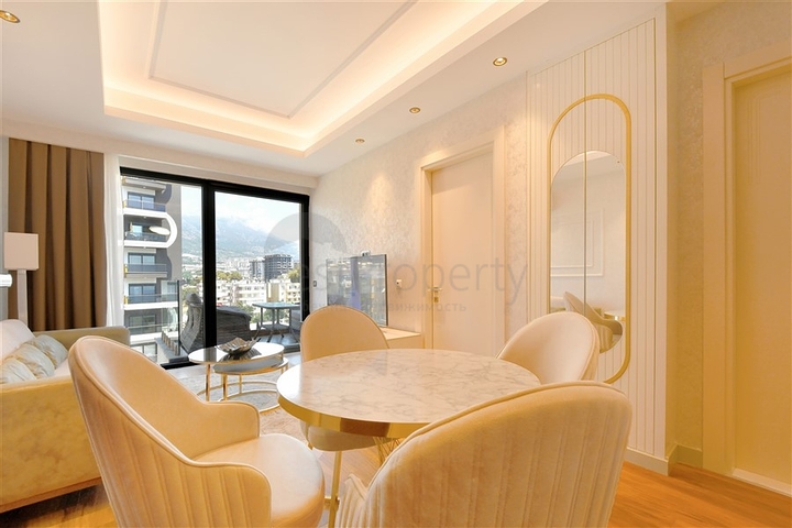 Двухкомнатная квартира 1+1 с современной инфраструктурой в районе Махмутлар