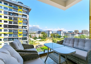 Двухкомнатная квартира 1+1 с современной инфраструктурой в районе Махмутлар