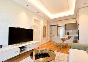 Двухкомнатная квартира 1+1 с современной инфраструктурой в районе Махмутлар