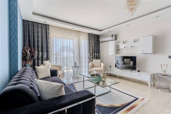 Трёхкомнатная квартира 2+1 с мебелью и развитой инфраструктурой в районе Махмутлар