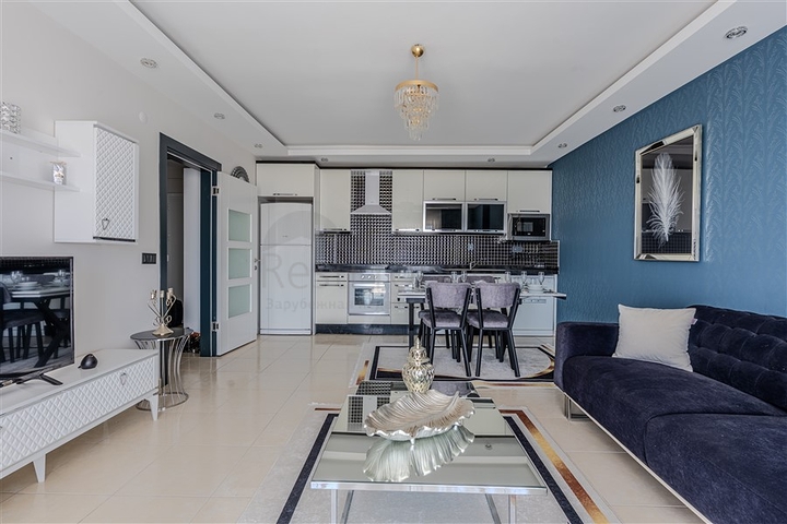 Трёхкомнатная квартира 2+1 с мебелью и развитой инфраструктурой в районе Махмутлар