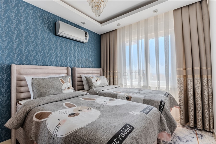 Трёхкомнатная квартира 2+1 с мебелью и развитой инфраструктурой в районе Махмутлар