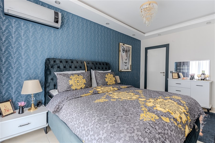 Трёхкомнатная квартира 2+1 с мебелью и развитой инфраструктурой в районе Махмутлар