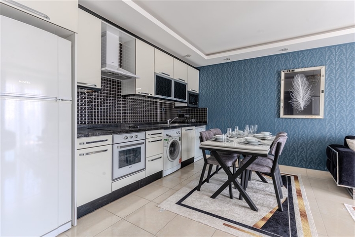 Трёхкомнатная квартира 2+1 с мебелью и развитой инфраструктурой в районе Махмутлар