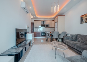 Двухкомнатная квартира 1+1 с мебелью и богатой инфраструктурой в районе Махмутлар