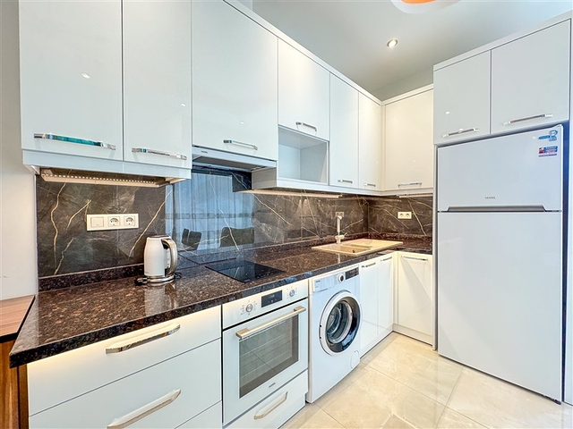 Двухкомнатная квартира 1+1 с мебелью в районе Махмутлар