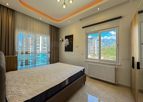 Двухкомнатная квартира 1+1 с мебелью в районе Махмутлар