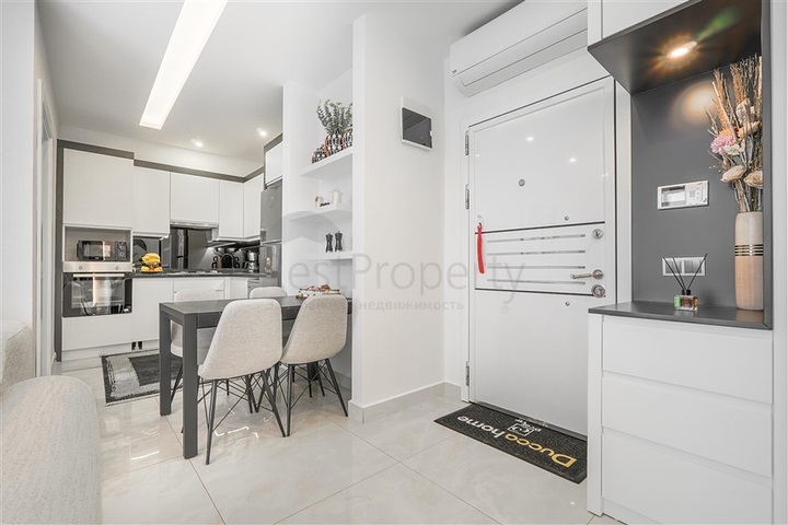 Трёхкомнатная квартира 2+1 с мебелью в районе Махмутлар в 20 м от моря