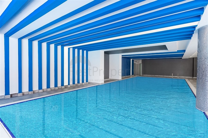 Трёхкомнатная квартира 2+1 с мебелью в районе Махмутлар в 20 м от моря