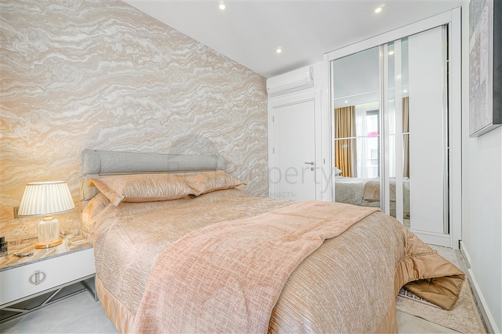 Трёхкомнатная квартира 2+1 с мебелью в районе Махмутлар в 20 м от моря