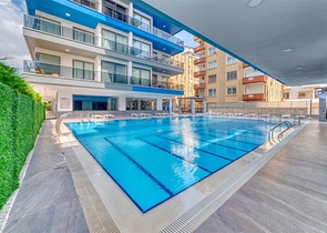 Трёхкомнатная квартира 2+1 с мебелью в районе Махмутлар в 20 м от моря