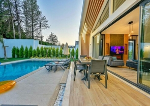 Отдельная вилла 3+1 с видом на природу в районе — Фетхие