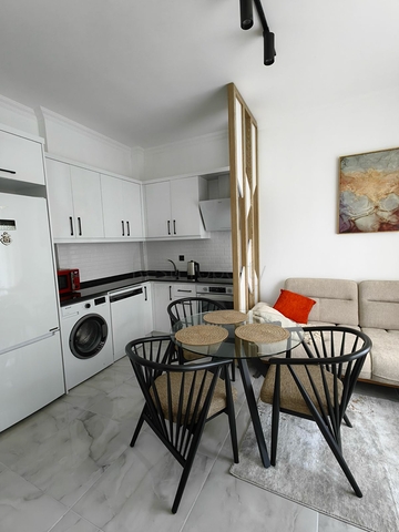 Двухкомнатная квартира 1+1 в зелёной части района Авсаллар с богатой инфраструктурой