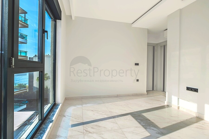 Трёхкомнатная квартира 2+1 рядом с побережьем в районе Каргыджак