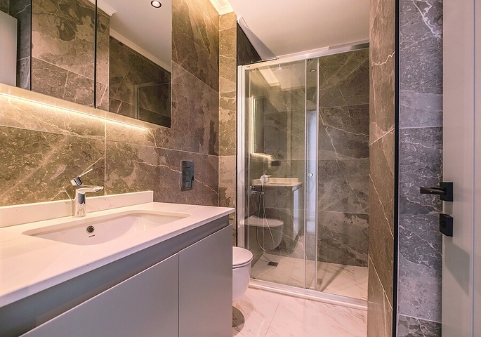 Трёхкомнатная квартира 2+1 рядом с побережьем в районе Каргыджак