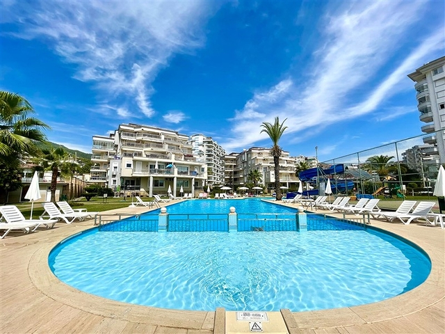 Уютная 1+1 квартира в комплексе  района Джикджилли