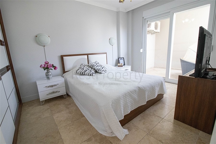 Уютная 1+1 квартира в комплексе  района Джикджилли