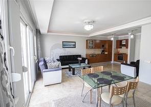 Уютная 1+1 квартира в комплексе  района Джикджилли