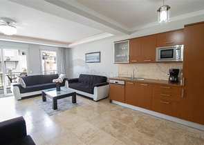 Уютная 1+1 квартира в комплексе  района Джикджилли