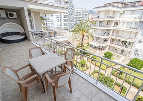 Уютная 1+1 квартира в комплексе  района Джикджилли