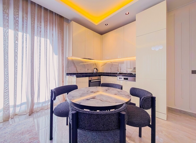 Двухкомнатная квартира 2+1 в центральной части Аланьи рядом с городской инфраструктурой