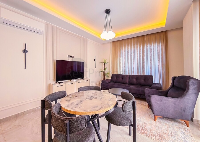 Двухкомнатная квартира 2+1 в центральной части Аланьи рядом с городской инфраструктурой