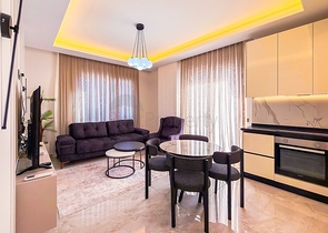 Двухкомнатная квартира 2+1 в центральной части Аланьи рядом с городской инфраструктурой