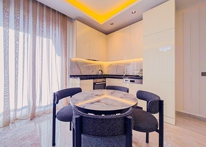 Двухкомнатная квартира 2+1 в центральной части Аланьи рядом с городской инфраструктурой