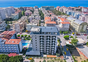 Двухкомнатная квартира 2+1 в центральной части Аланьи рядом с городской инфраструктурой