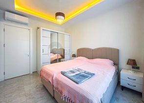 Двухкомнатная квартира 2+1 в центральной части Аланьи рядом с городской инфраструктурой