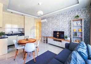 Современная трёхкомнатная квартира 2+1 в центре Аланьи