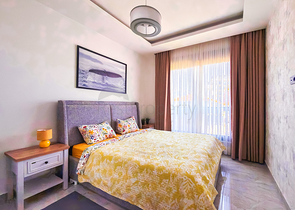 Современная трёхкомнатная квартира 2+1 в центре Аланьи