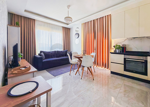 Современная трёхкомнатная квартира 2+1 в центре Аланьи