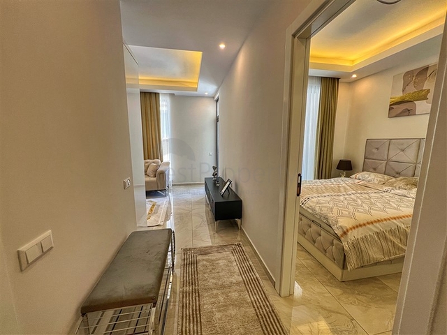 Двухкомнатная квартира 1+1 в современном доме района Оба